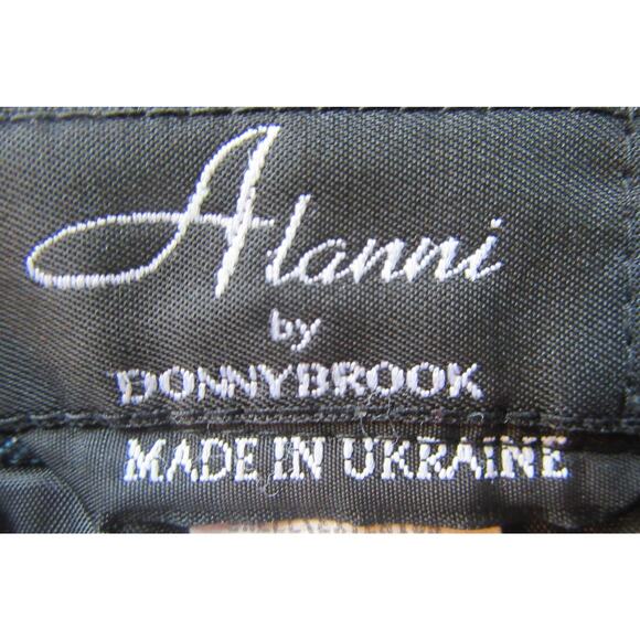 Alanni By Donny Brook 100% Wool Blue/Green Plaid Skirt Women 14  Made In Ukraine - Picture 2 of 12